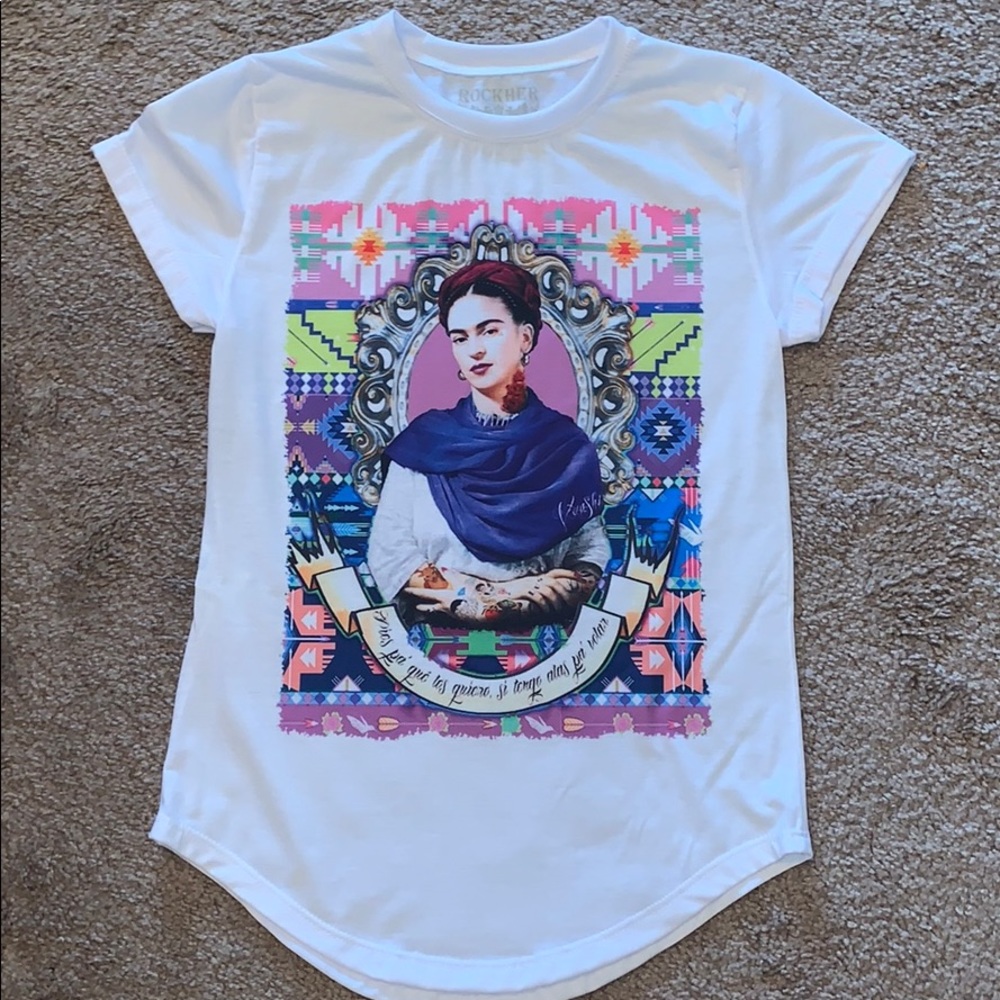 Frida tatted tee